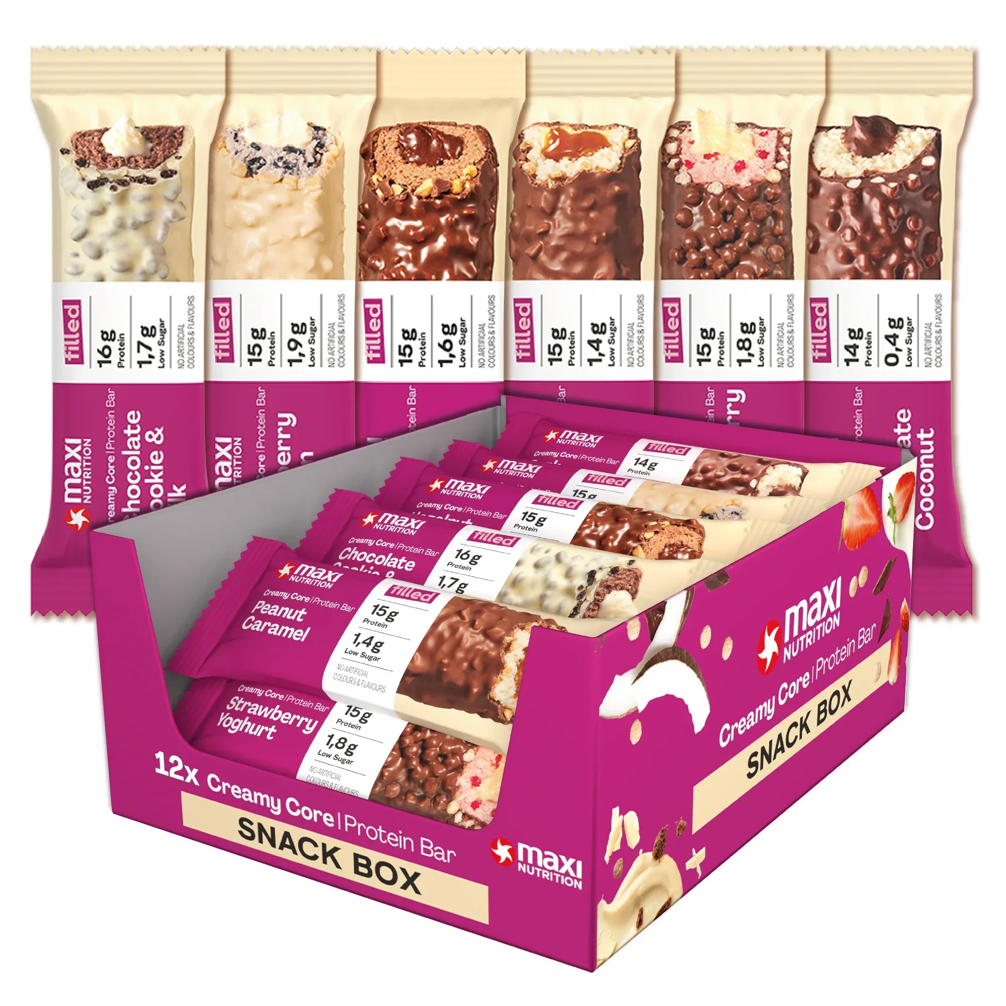 Creamy Core Bar Variety Box x 12 Bars - Image 4